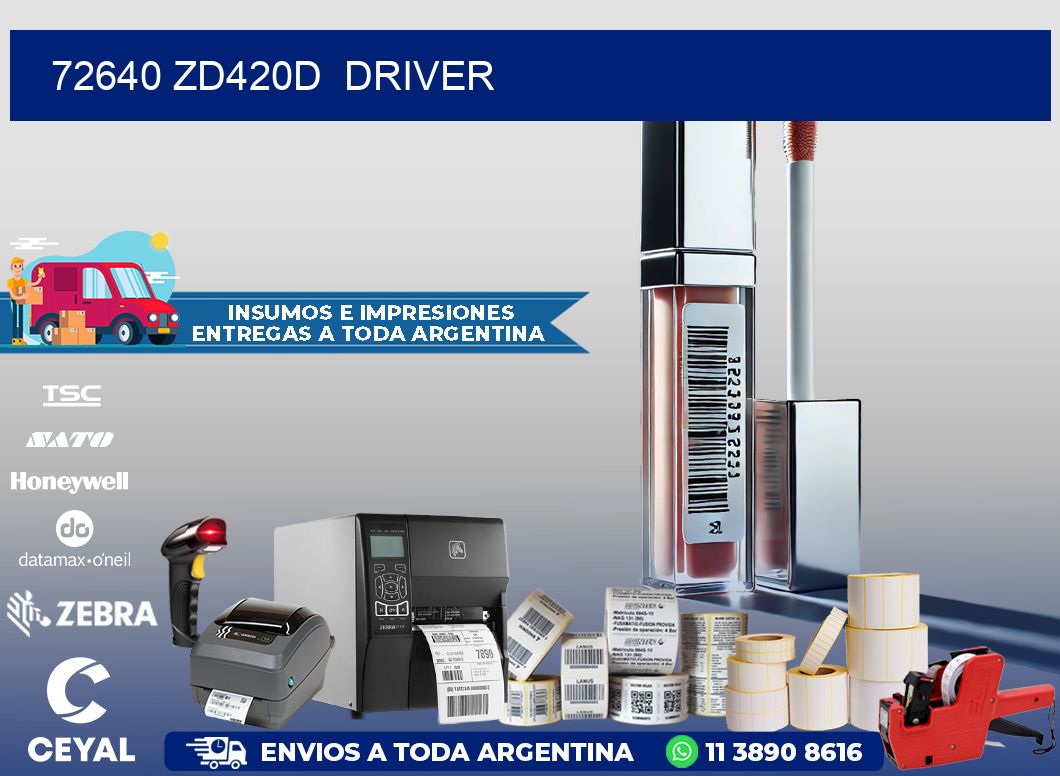 72640 ZD420d  driver