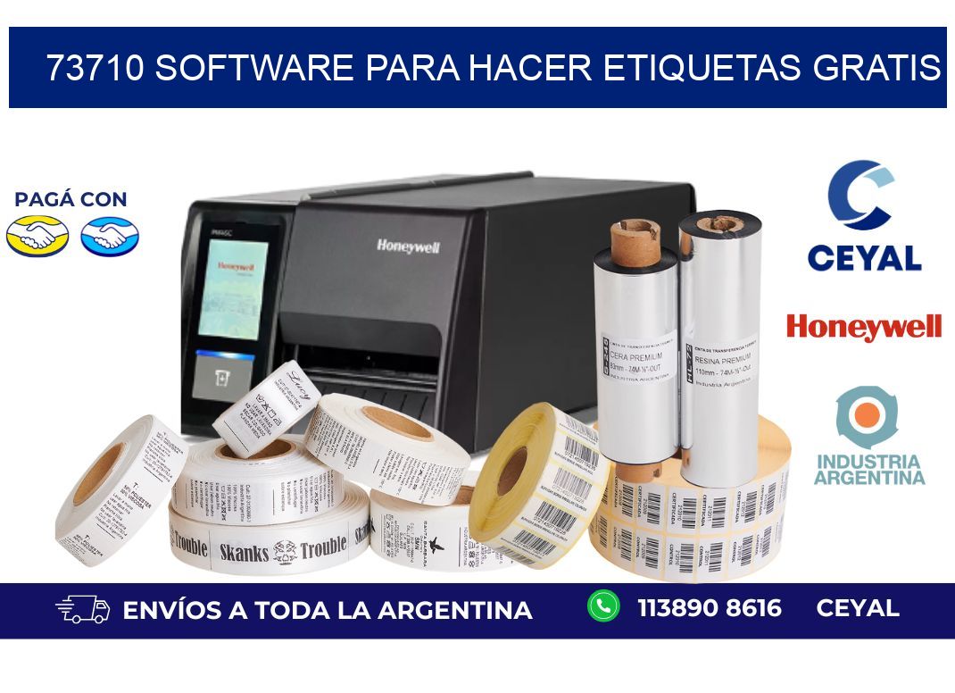73710 Software para hacer etiquetas gratis