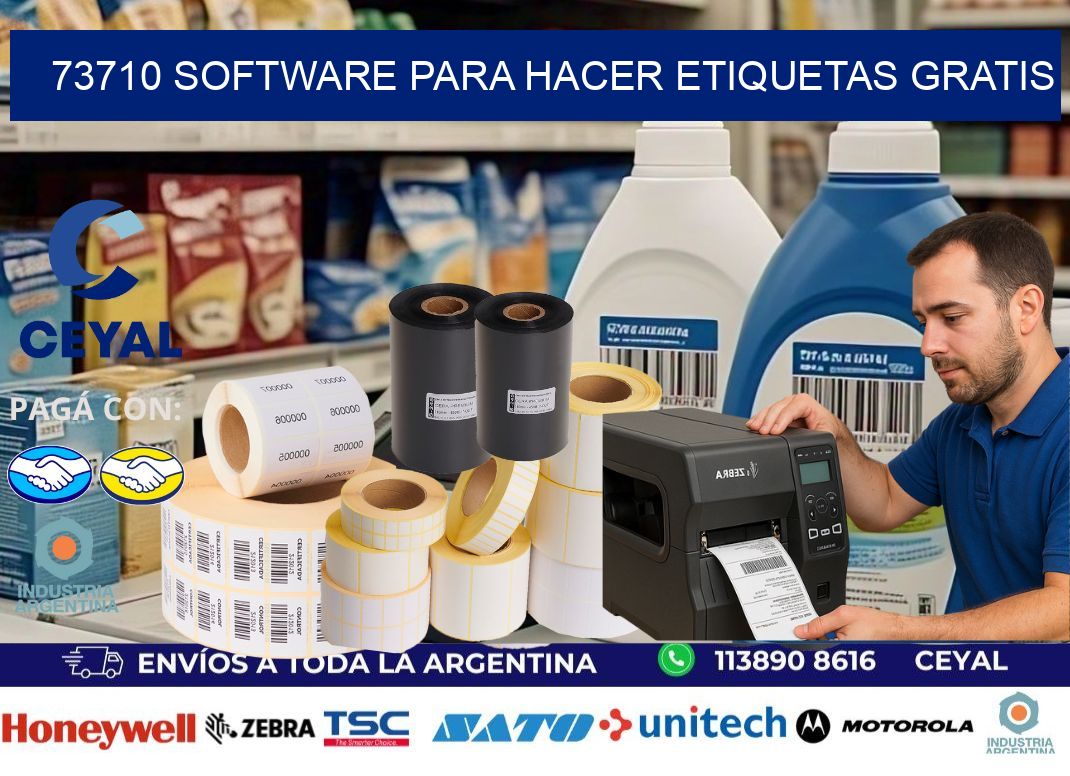 73710 Software para hacer etiquetas gratis
