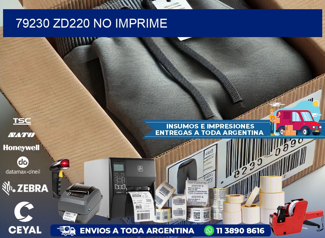 79230 ZD220 no imprime