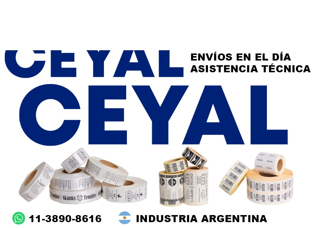 84925 Etiquetas de poliamida resistente al lavado