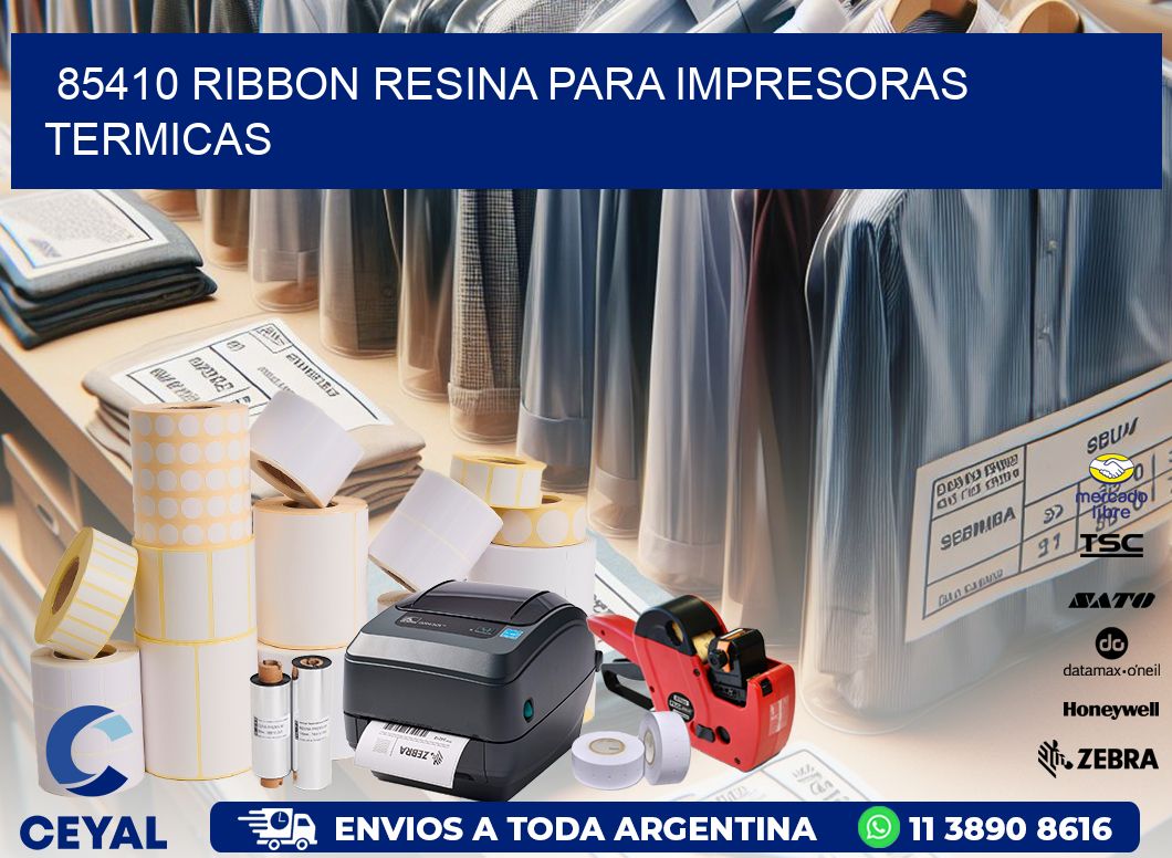 85410 ribbon resina para impresoras termicas
