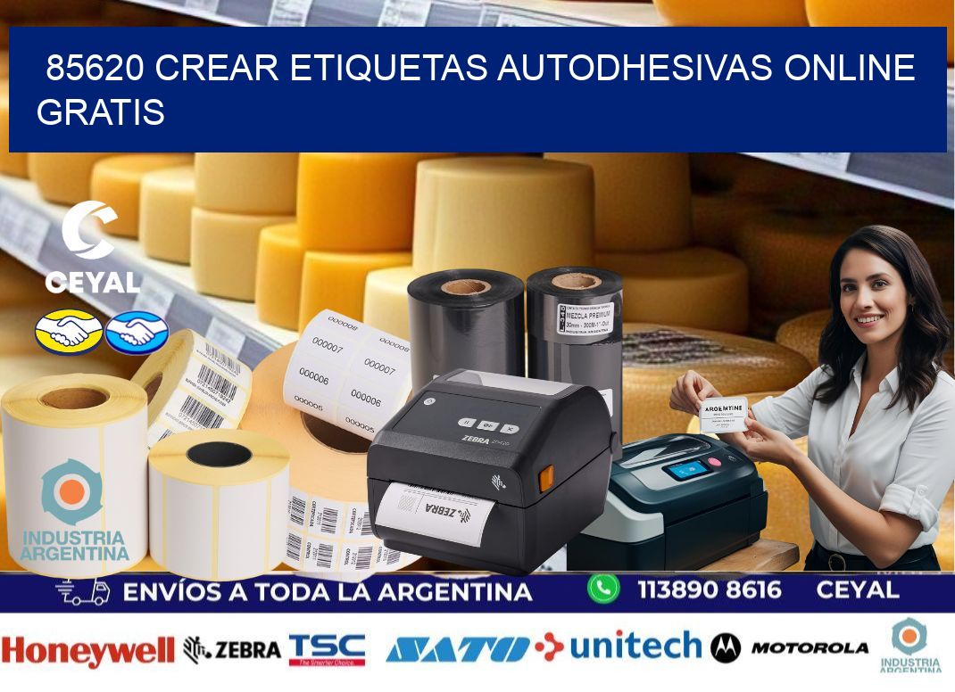 85620 Crear etiquetas autodhesivas online gratis
