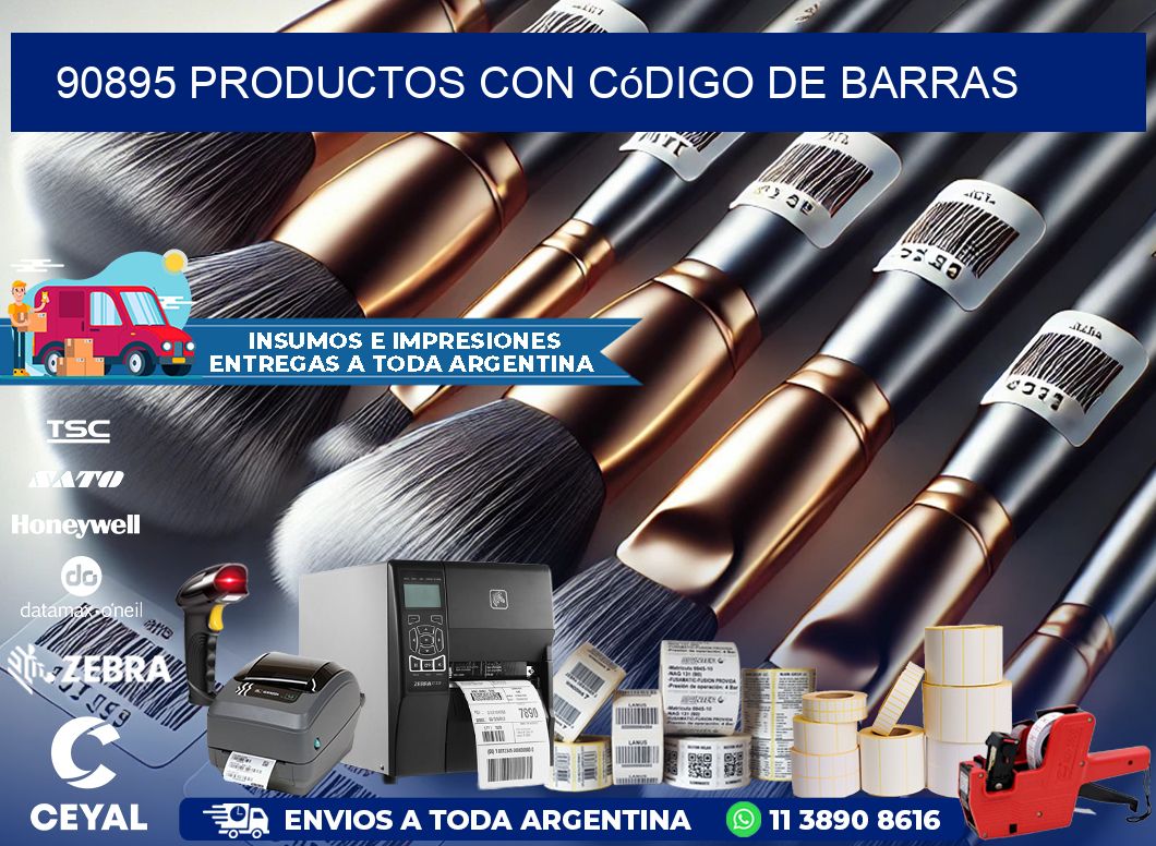 90895 Productos con código de barras