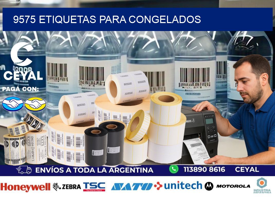 9575 Etiquetas para congelados