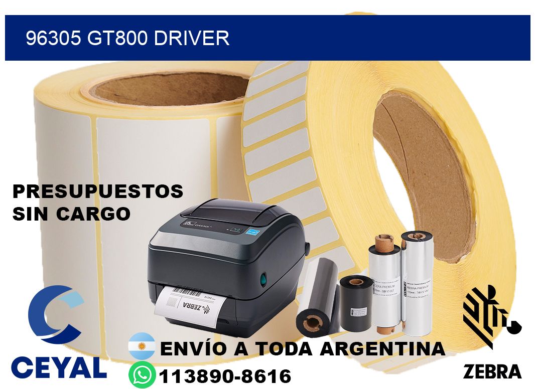 96305 GT800 driver