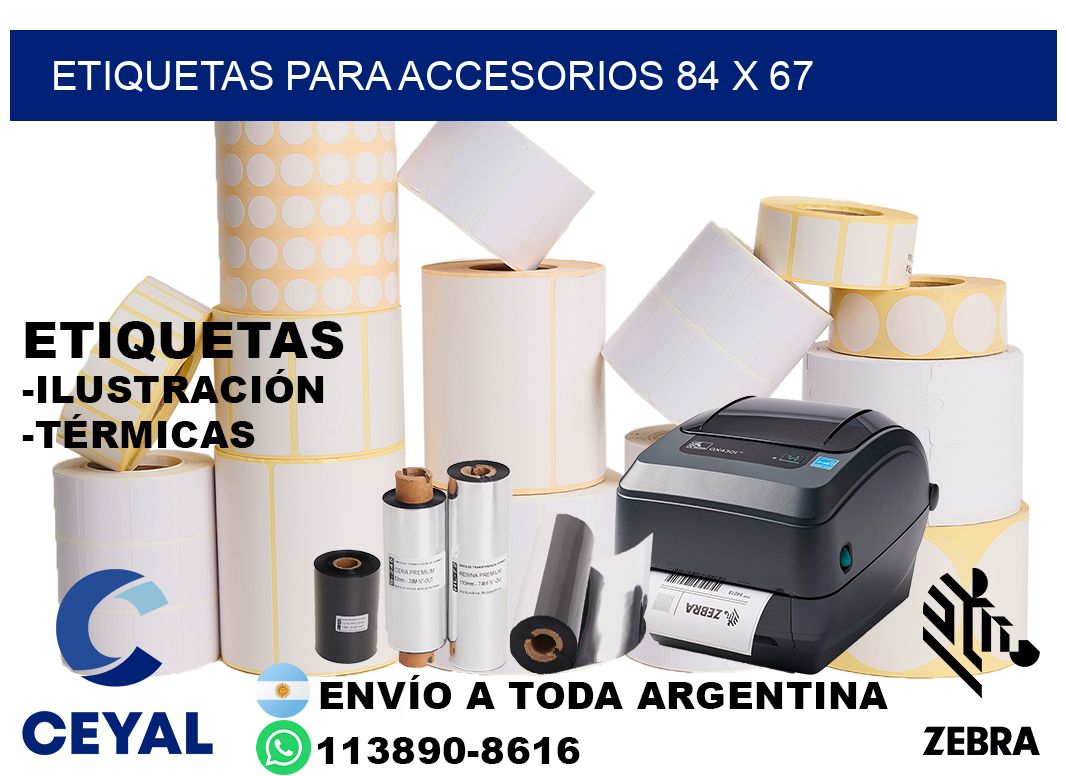 ETIQUETAS PARA ACCESORIOS 84 x 67