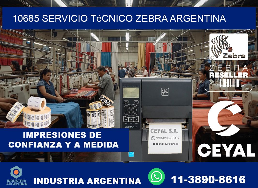 10685 servicio técnico zebra argentina