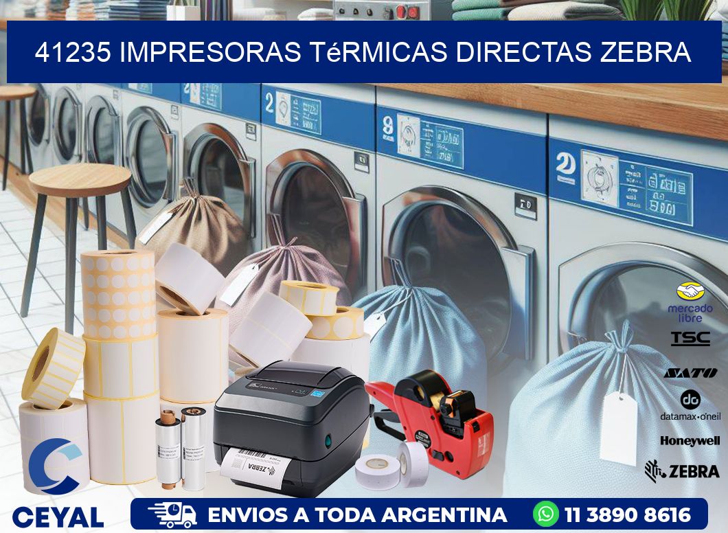 41235 impresoras térmicas directas zebra