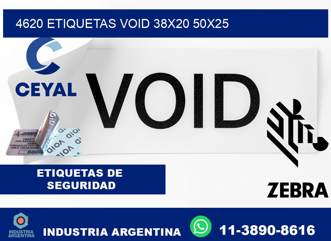 4620 etiquetas void 38×20 50×25