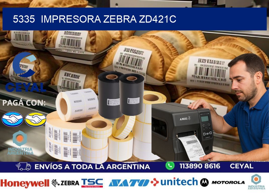 5335  Impresora Zebra zd421c