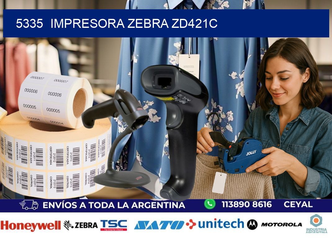 5335  Impresora Zebra zd421c