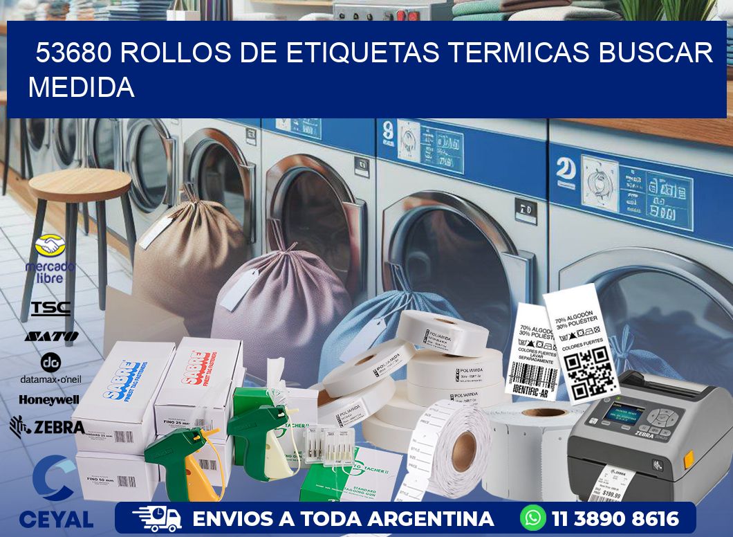 53680 rollos de etiquetas termicas buscar medida