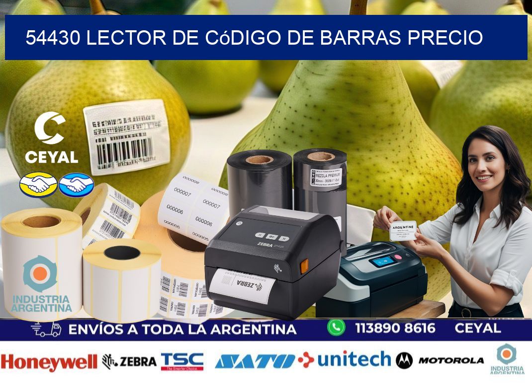 54430 Lector de código de barras precio