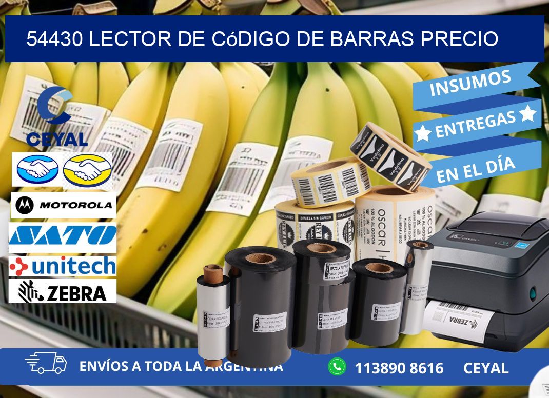 54430 Lector de código de barras precio