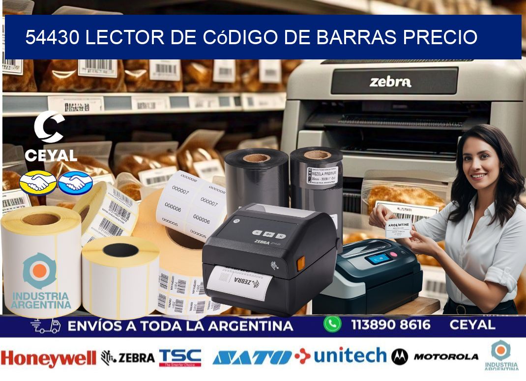 54430 Lector de código de barras precio