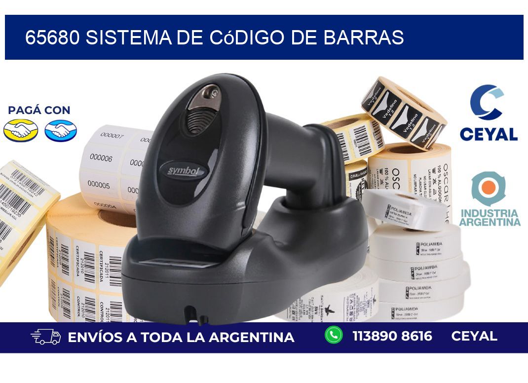 65680 Sistema de código de barras