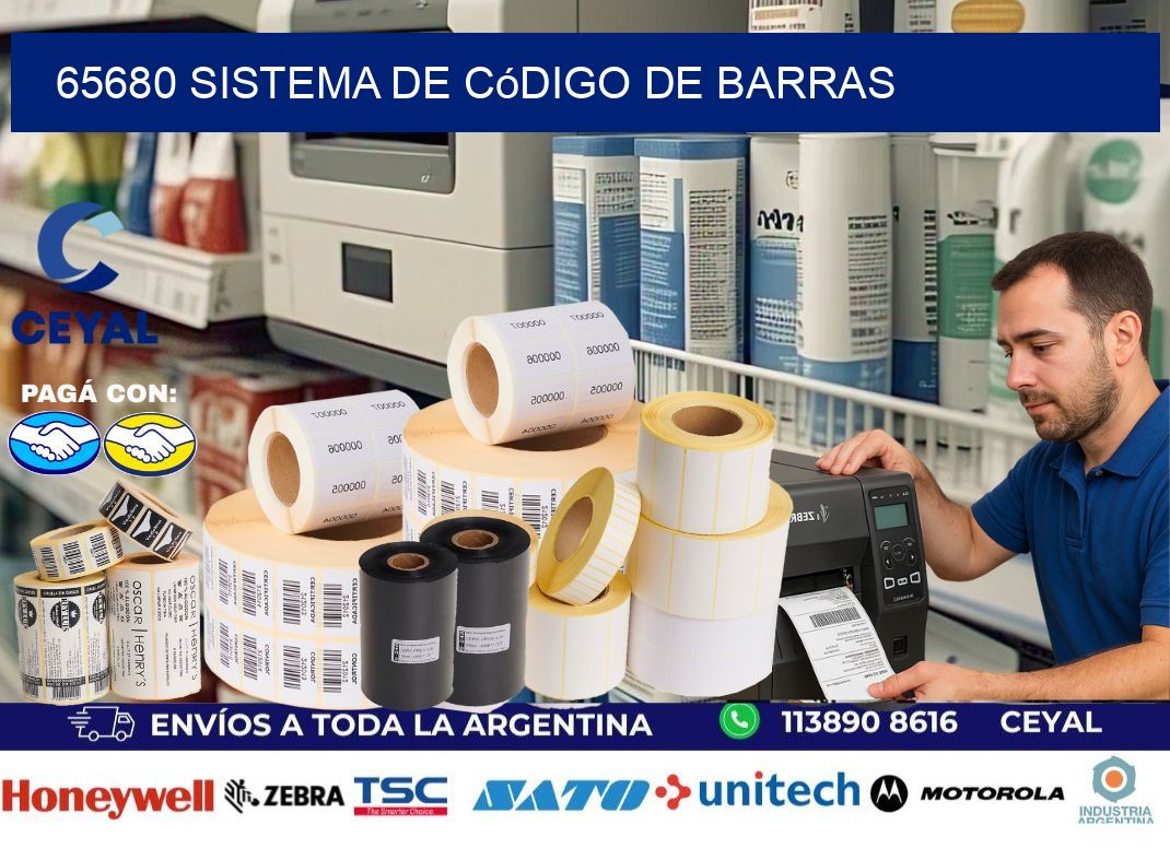 65680 Sistema de código de barras