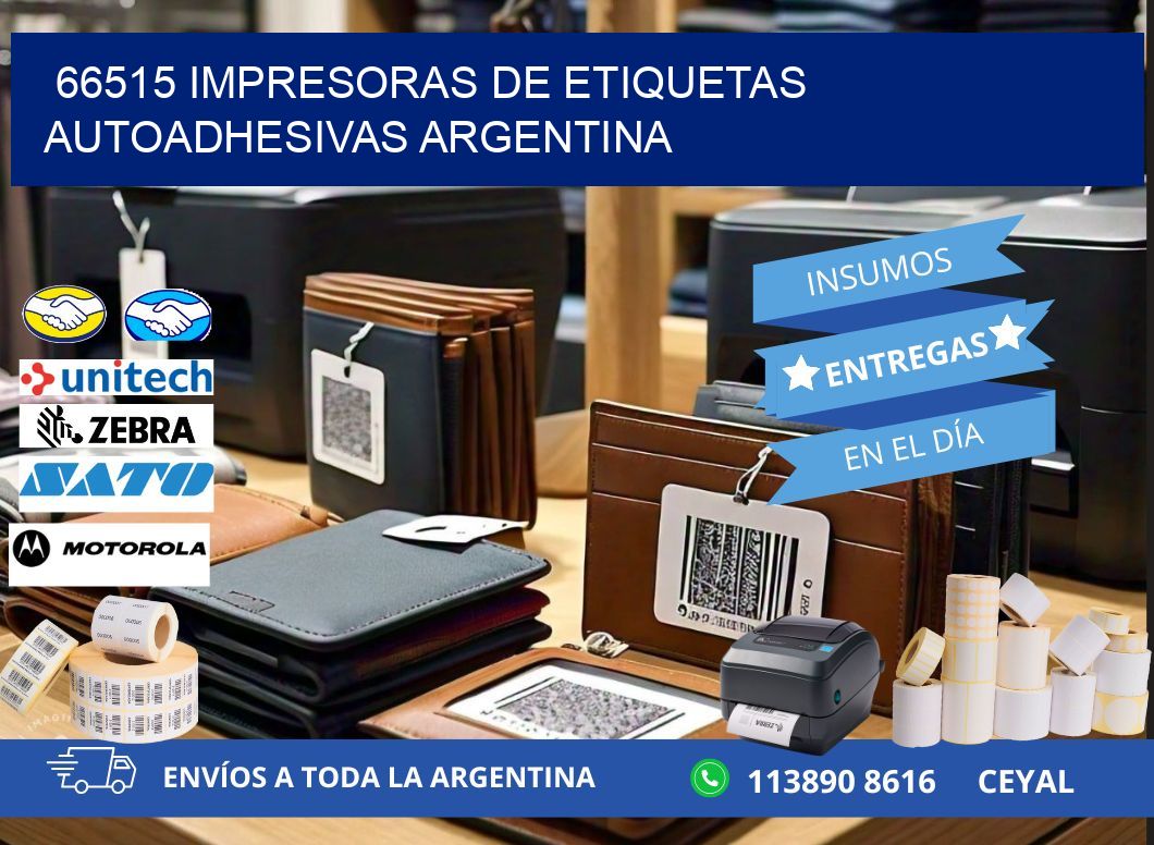 66515 Impresoras de etiquetas autoadhesivas argentina
