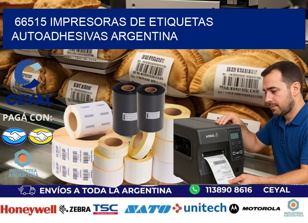 66515 Impresoras de etiquetas autoadhesivas argentina