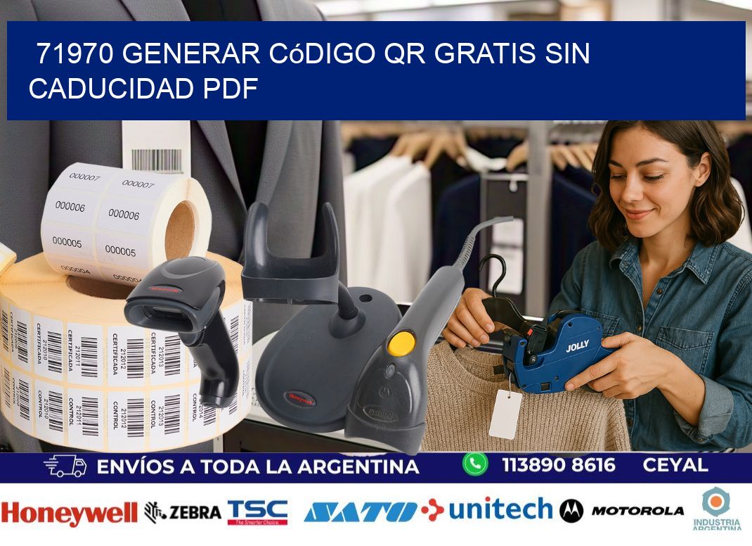 71970 Generar código QR gratis sin caducidad PDF
