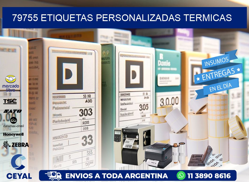 79755 Etiquetas personalizadas termicas