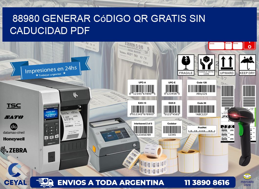 88980 Generar código QR gratis sin caducidad PDF