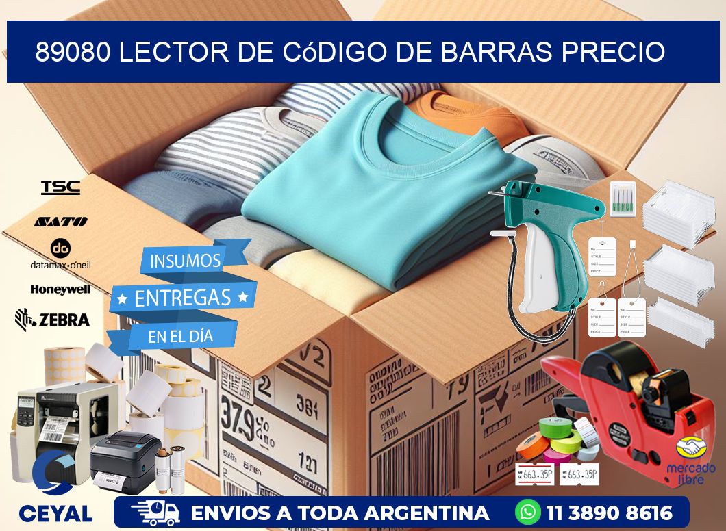 89080 Lector de código de barras precio
