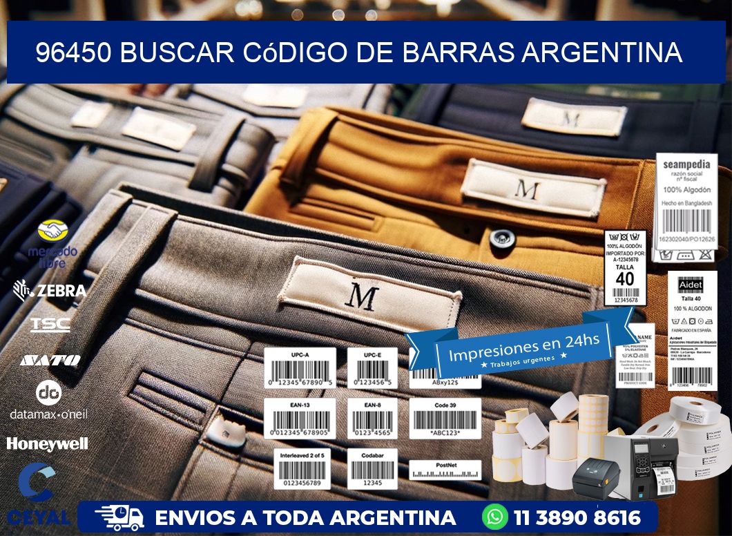 96450 Buscar código de barras Argentina