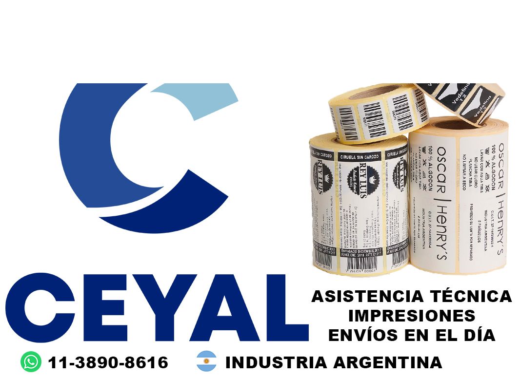 impresora zebra zd421 + 24030 etiquetas + ribbon