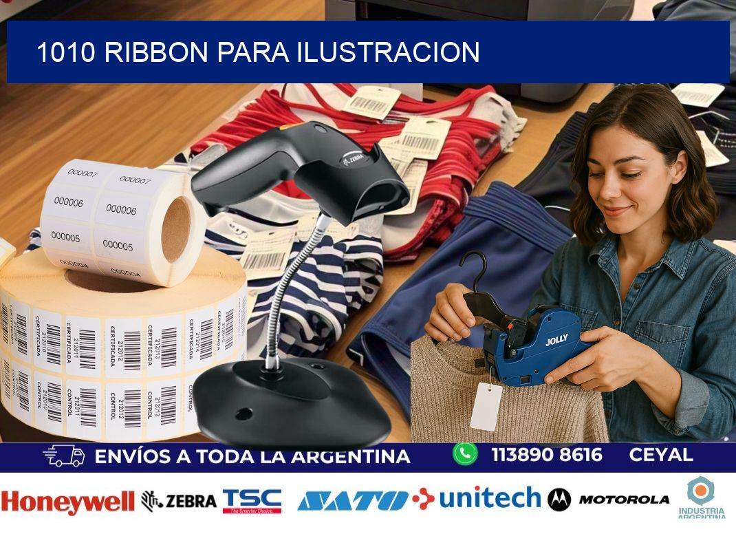 1010 ribbon para ilustracion