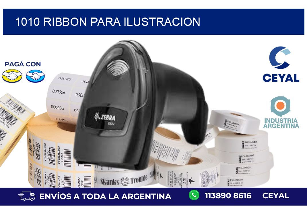 1010 ribbon para ilustracion
