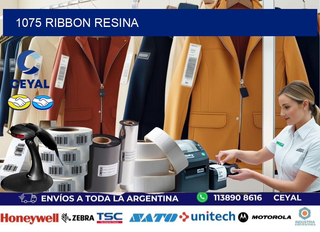 1075 ribbon resina