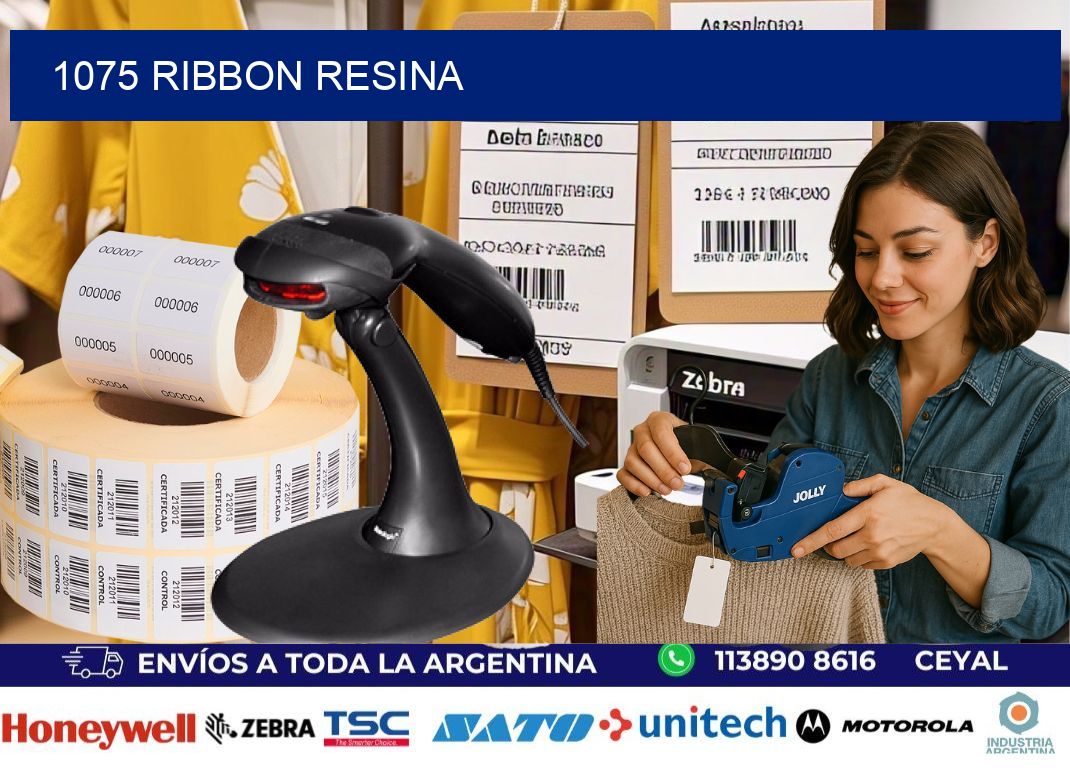 1075 ribbon resina