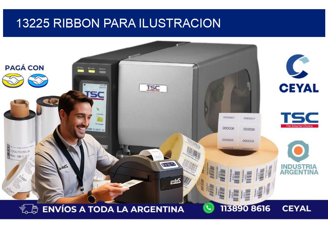 13225 ribbon para ilustracion