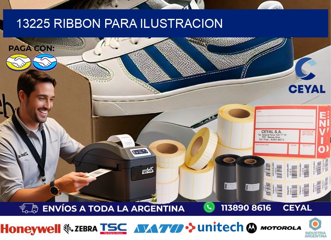 13225 ribbon para ilustracion