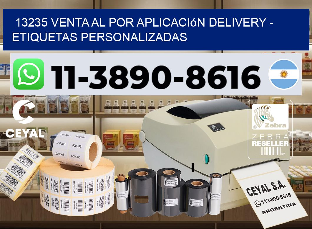 13235 Venta al Por Aplicación delivery – Etiquetas Personalizadas