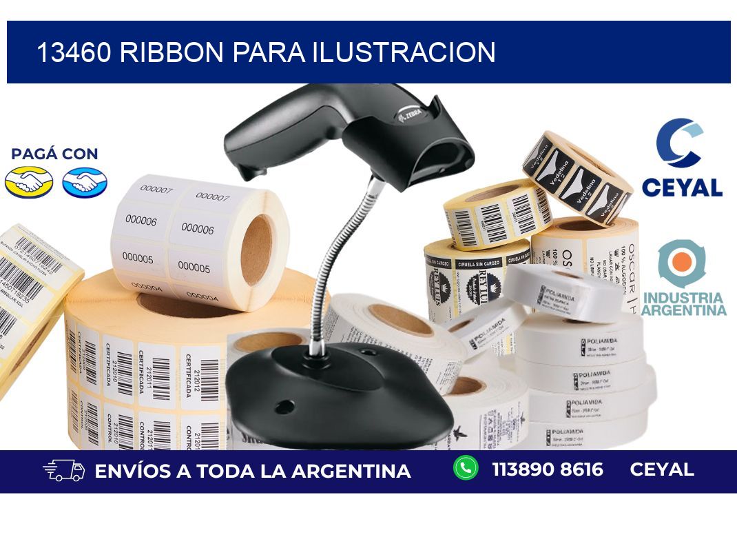 13460 ribbon para ilustracion