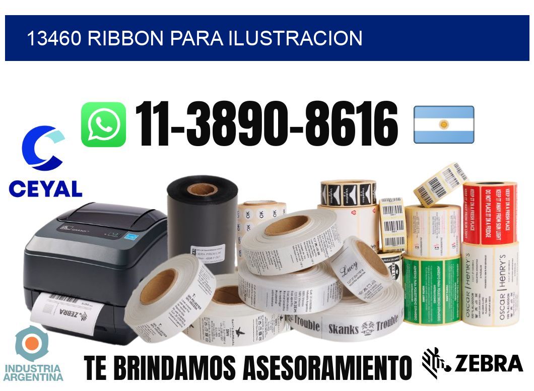 13460 ribbon para ilustracion