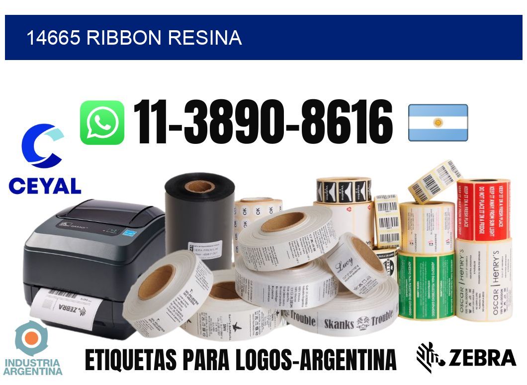 14665 ribbon resina