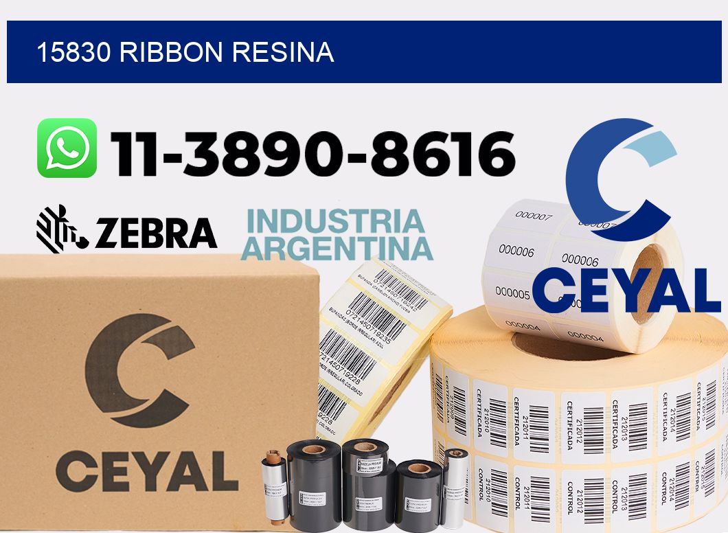 15830 ribbon resina