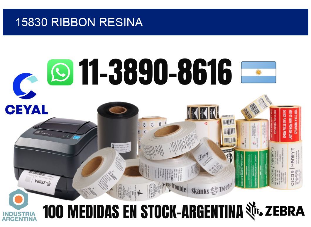 15830 ribbon resina