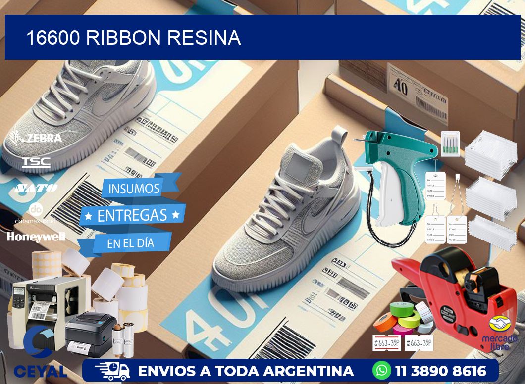 16600 ribbon resina