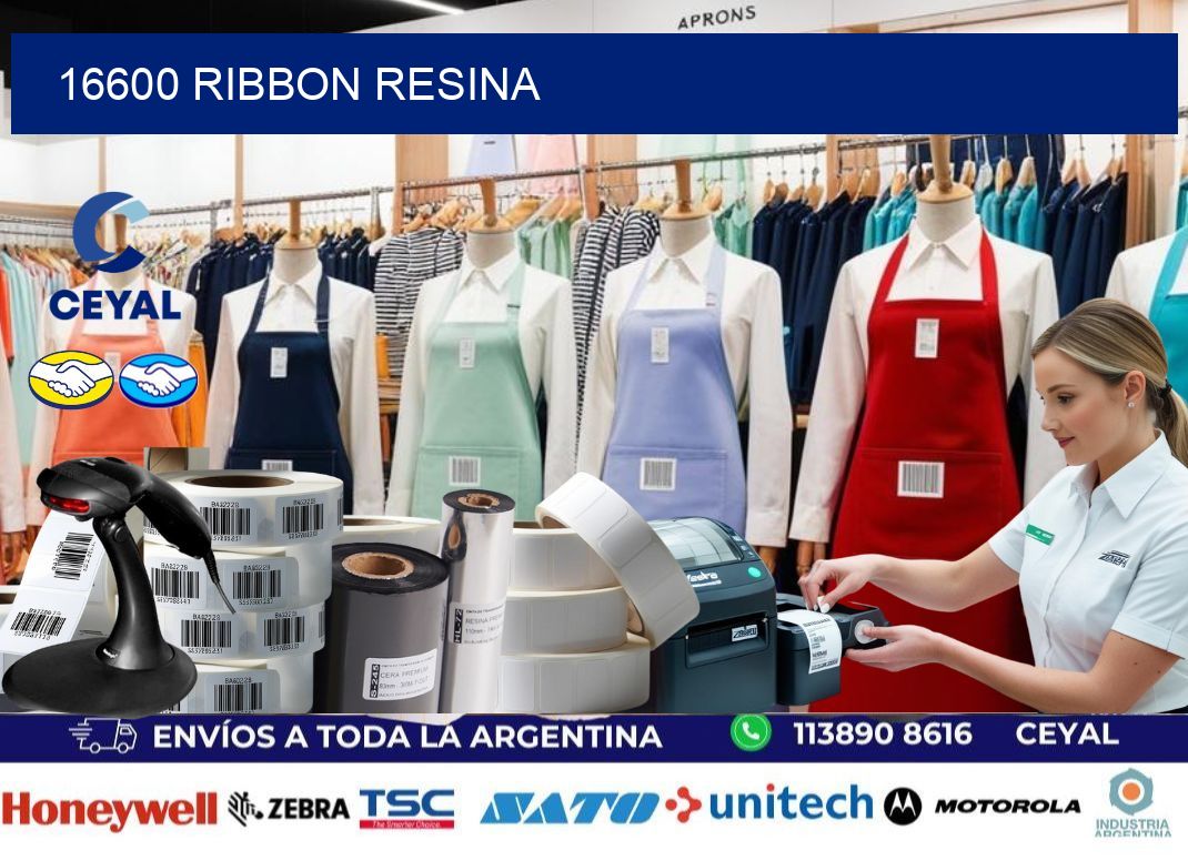 16600 ribbon resina