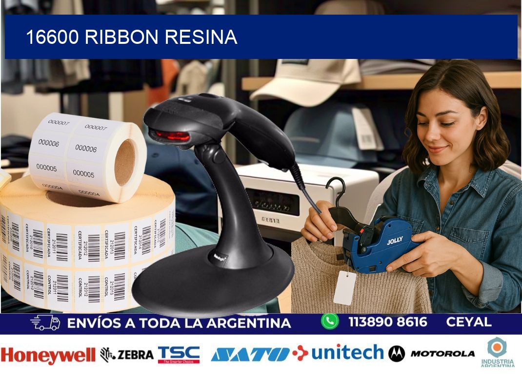 16600 ribbon resina
