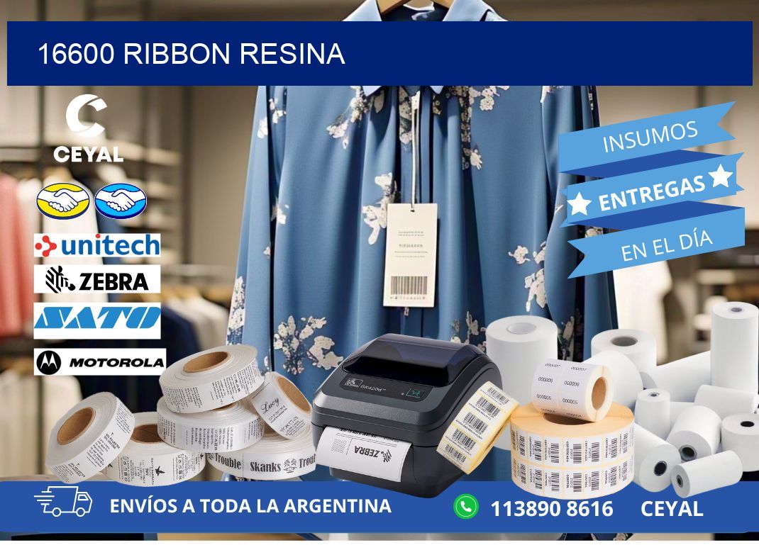 16600 ribbon resina