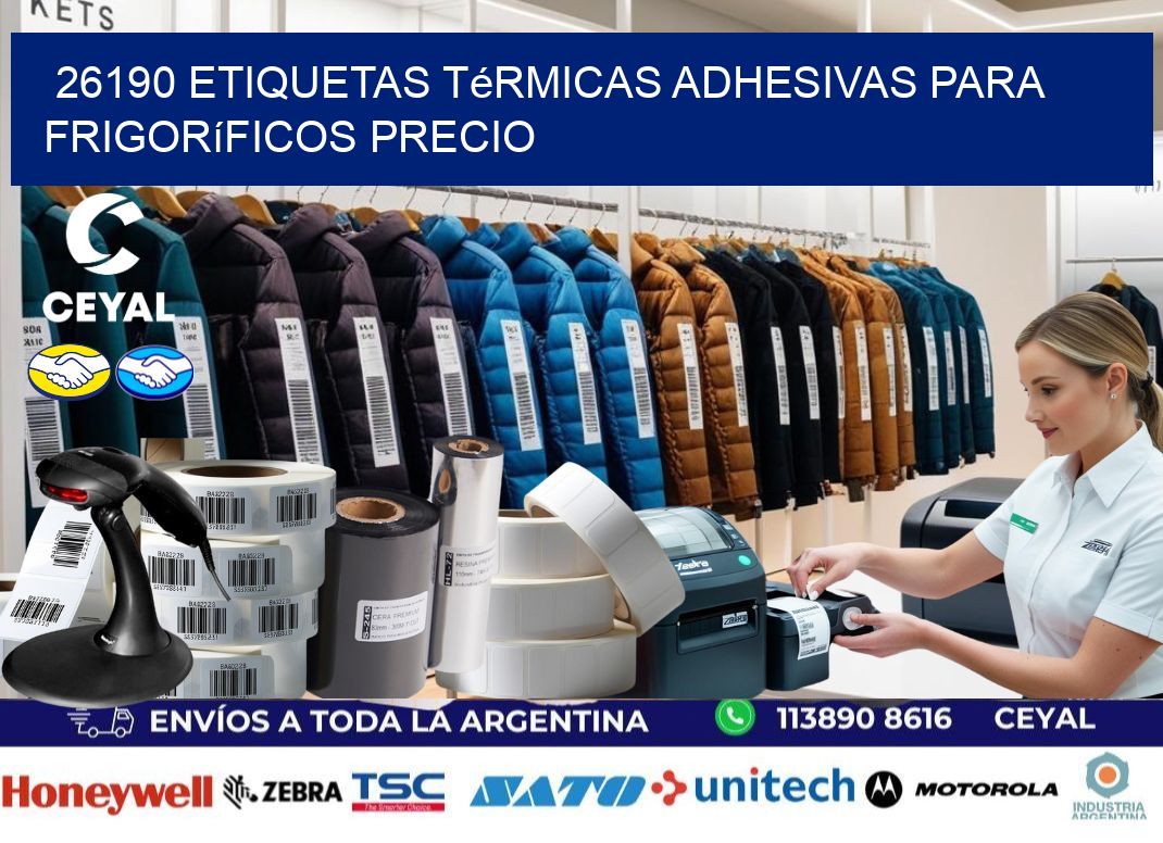 26190 etiquetas térmicas adhesivas para frigoríficos precio