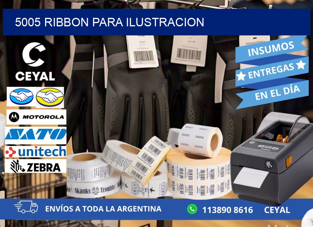 5005 ribbon para ilustracion