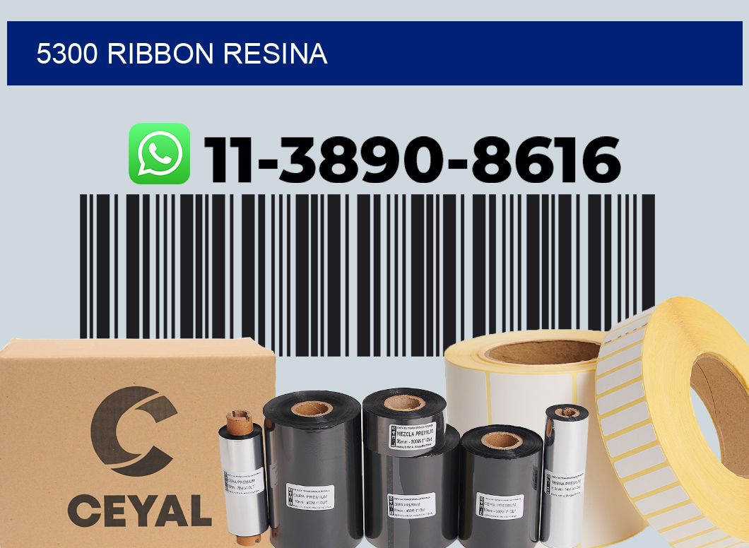 5300 ribbon resina