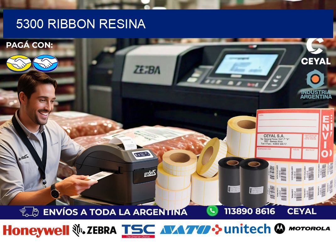 5300 ribbon resina